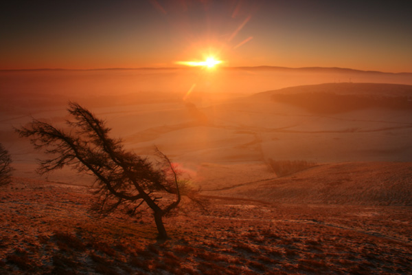 Sunrise from Turnhouse Hill
